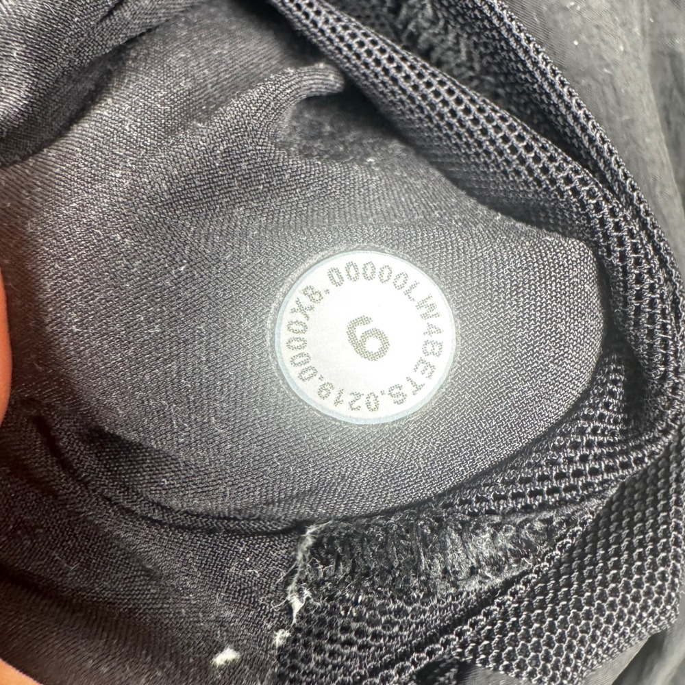 Lululemon Black seek the sky Longline Hooded Windbreaker Jacket Size 6 LW4BETS - Picture 4 of 9